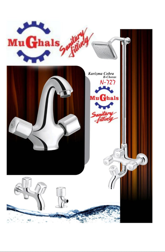 MuGhals Sanitary Fitting – Karizma Cobra (B-Choras) | Model N-727 | 100% Brass | 5-Year Warranty